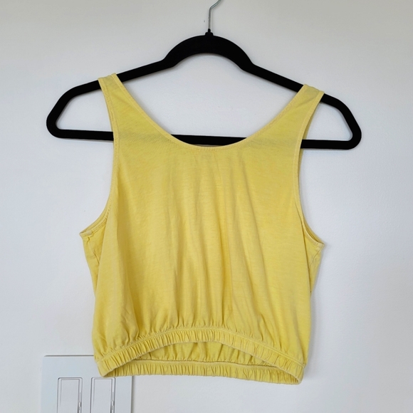 Aritzia Wilfred Tank Size XS Yellow - Picture 3 of 3